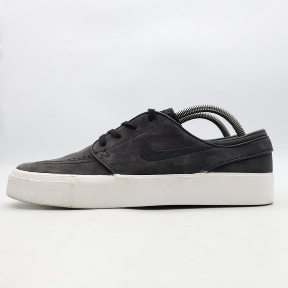 Nike SB Stefan Janoski HT Premium Men's Size 10.5 Gray Nubuck Sneaker AA4277-002 - Picture 4 of 10